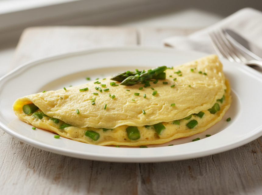 Asparagus Omelette Recipe