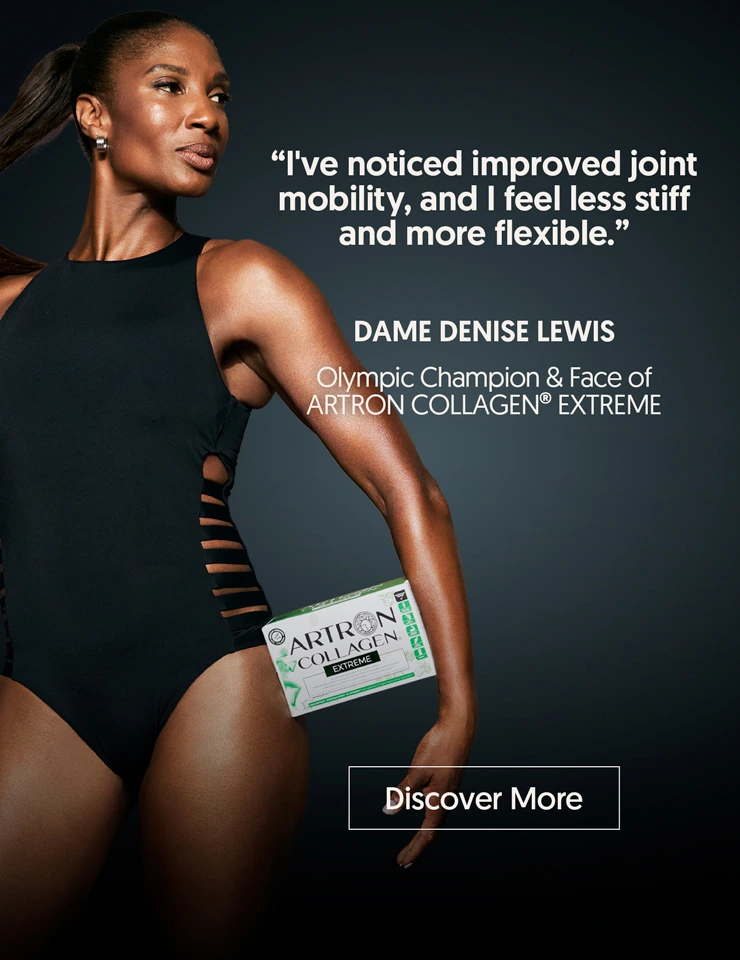 Dame Denise Lewis Artron Collagen